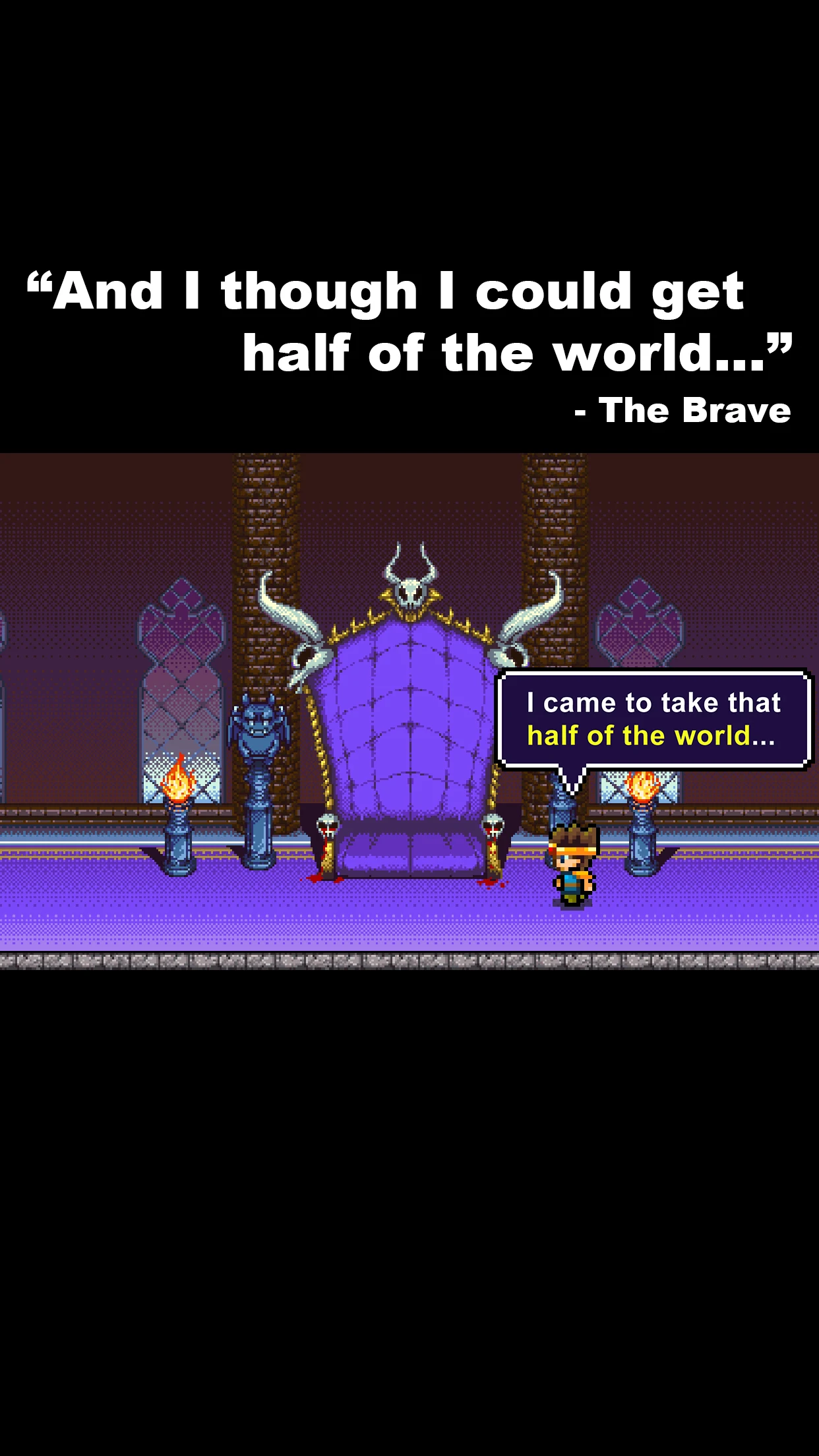 勇者「世界の半分くれるって言ったのに」 screenshot